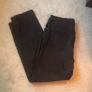 Black Gloria Vanderbilt Straight Leg Jeans